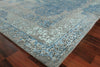 Exquisite Rugs Maison 2470 Gray/Blue Area Rug Corner Image