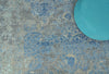 Exquisite Rugs Maison 2470 Gray/Blue Area Rug Detail Image