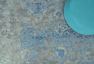 Exquisite Rugs Maison 2470 Gray/Blue Area Rug Detail Image