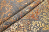 Exquisite Rugs Maison 2471 Gray/Orange Area Rug