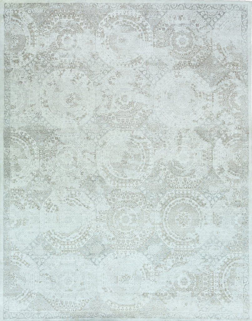 Exquisite Rugs Fine Mamluk 2480 Ivory/Taupe Area Rug main image