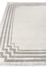 Exquisite Rugs Vero 2501 Ivory/Silver/Dark Gray Area Rug by The Met Closeup Image