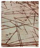 Exquisite Rugs Space Age 2503 Copper/Ivory Area Rug by The Met main image