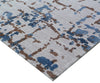 Exquisite Rugs Antolini 2510 Ivory/Blue Area Rug Corner Image
