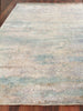 Exquisite Rugs Reflections 2511 Light Beige/Blue Area Rug Closeup Image