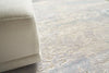 Exquisite Rugs Reflections 2511 Light Beige/Blue Area Rug Lifestyle Image Feature