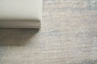 Exquisite Rugs Reflections 2511 Light Beige/Blue Area Rug Detail Image
