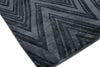 Exquisite Rugs Reflections 2523 Blue/Denim Area Rug Corner Image
