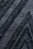 Exquisite Rugs Reflections 2523 Blue/Denim Area Rug Closeup Image