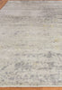 Exquisite Rugs Reflections 2527 Silver/Gray/Yellow Area Rug Closeup Image