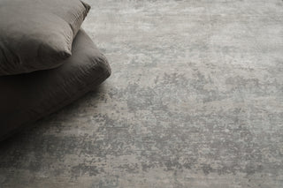 Exquisite Rugs Roset 2532 Light Gray/Blue Area Rug Lifestyle Image Feature