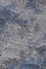Exquisite Rugs Reflections 2533 Gray/Blue Area Rug Closeup Image
