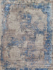 Exquisite Rugs Roset 2536 Silver/Blue Area Rug main image