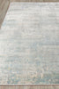Exquisite Rugs Cassina 2538 Ivory/Light Blue Area Rug Closeup Image