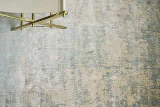 Exquisite Rugs Cassina 2538 Ivory/Light Blue Area Rug Detail Image