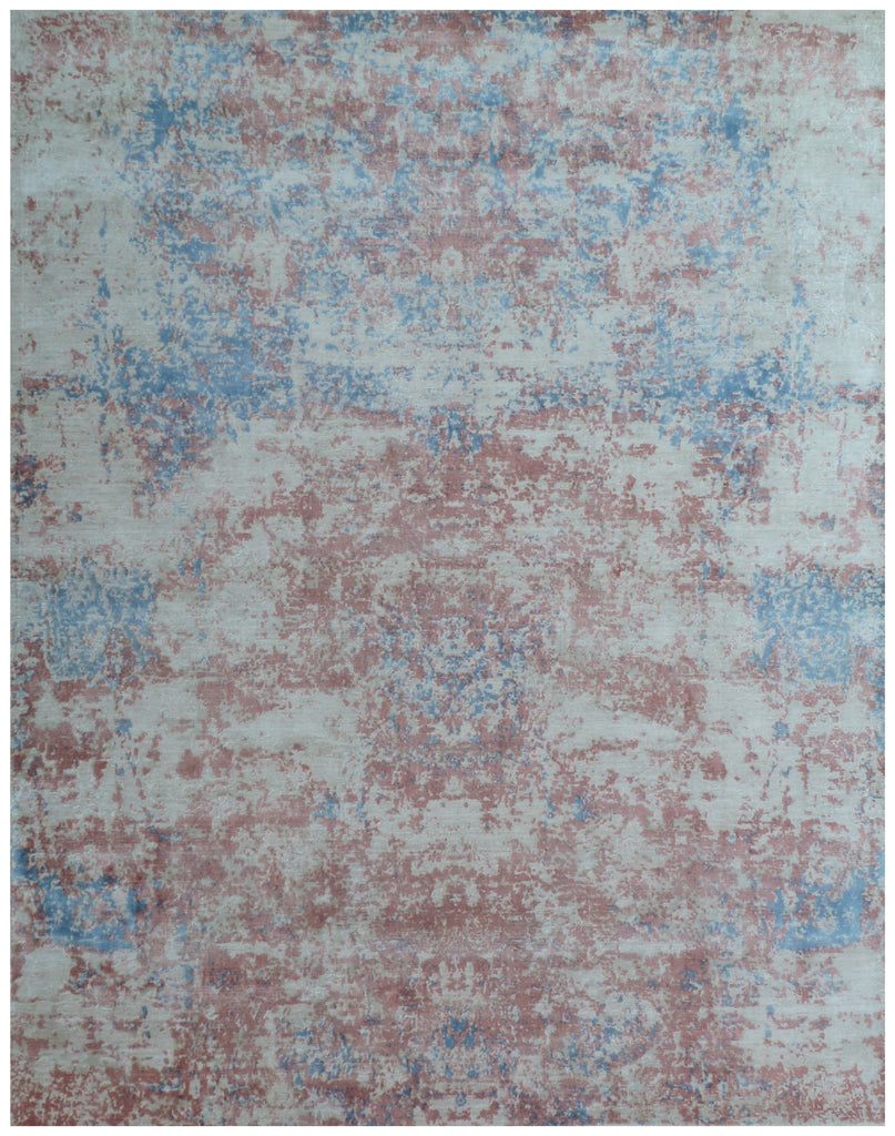 Exquisite Rugs Cassina 2539 Blue/Pink Area Rug main image