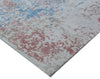Exquisite Rugs Cassina 2539 Blue/Pink Area Rug Corner Image