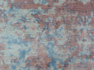 Exquisite Rugs Cassina 2539 Blue/Pink Area Rug Closeup Image