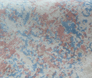 Exquisite Rugs Cassina 2539 Blue/Pink Area Rug Lifestyle Image Feature