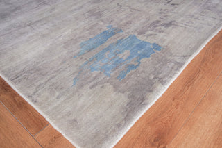 Exquisite Rugs Cassina 2541 Gray/Blue Area Rug Corner Image