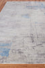Exquisite Rugs Cassina 2541 Gray/Blue Area Rug Closeup Image