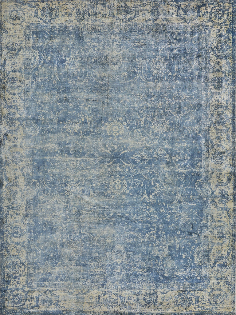 Exquisite Rugs Cassina 2545 Denim/Gold Area Rug main image