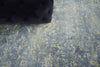 Exquisite Rugs Cassina 2545 Denim/Gold Area Rug Detail Image