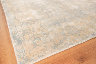 Exquisite Rugs Cassina 2546 Blue/Ivory Area Rug Corner Image