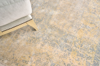 Exquisite Rugs Cassina 2546 Blue/Ivory Area Rug Lifestyle Image Feature