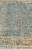 Exquisite Rugs Cassina 2547 Silver/Ivory Area Rug Closeup Image