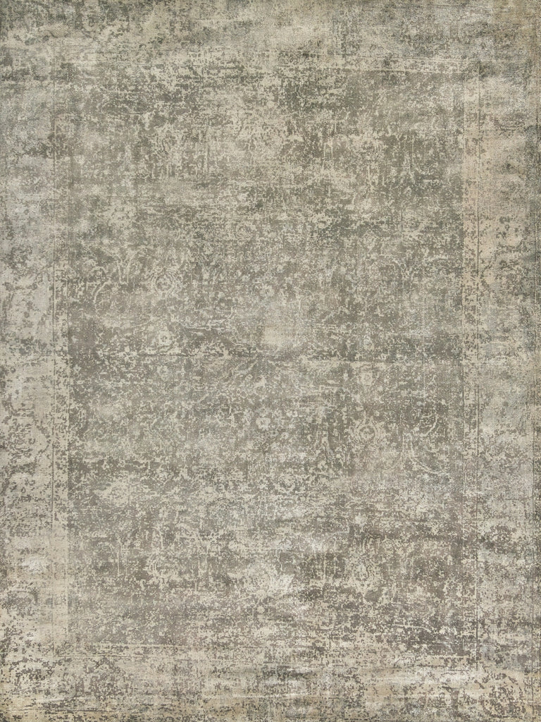 Exquisite Rugs Cassina 2548 Charcoal/Green Area Rug main image