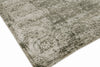 Exquisite Rugs Cassina 2548 Charcoal/Green Area Rug Corner Image