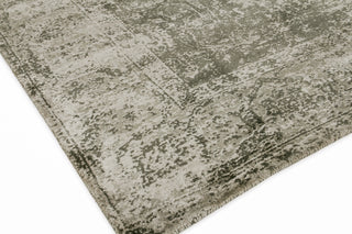 Exquisite Rugs Cassina 2548 Charcoal/Green Area Rug Corner Image