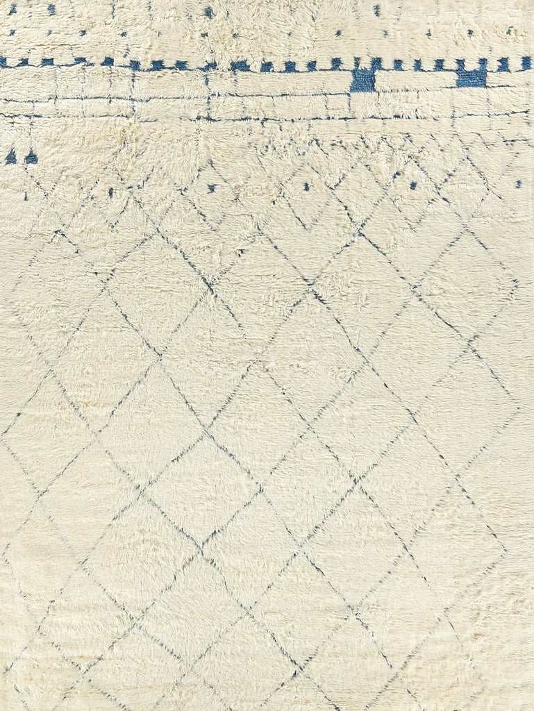 Exquisite Rugs Moroccan 2563 Ivory/Blue Area Rug main image