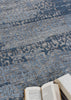 Exquisite Rugs Cadence 2566 Light Blue/Gray Area Rug by The Met Detail Image
