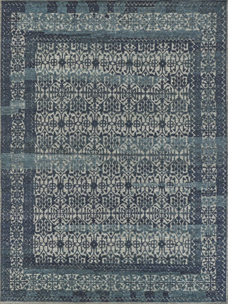 Exquisite Rugs Cadence 2567 Navy Blue/Gray Area Rug by The Met main image