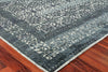 Exquisite Rugs Cadence 2567 Navy Blue/Gray Area Rug by The Met Corner Image