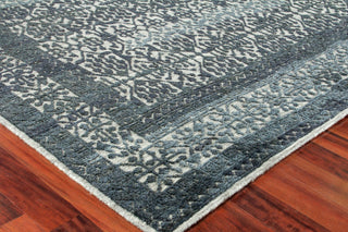 Exquisite Rugs Cadence 2567 Navy Blue/Gray Area Rug by The Met Corner Image