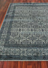 Exquisite Rugs Cadence 2567 Navy Blue/Gray Area Rug by The Met Closeup Image