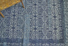 Exquisite Rugs Cadence 2567 Navy Blue/Gray Area Rug by The Met Detail Image