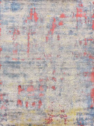 Exquisite Rugs Reflections 2616 Ivory/Blue/Red Area Rug main image