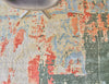 Exquisite Rugs Reflections 2621 Blue/Black Area Rug Detail Image