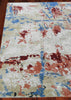 Exquisite Rugs Antolini 2622 Ivory/Blue Area Rug Pile Image