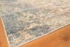 Exquisite Rugs Roset 2623 Beige/Blue Area Rug Corner Image