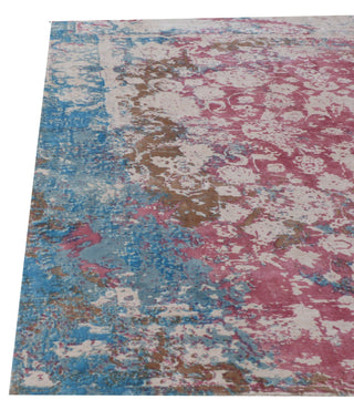 Exquisite Rugs Antolini 2624 Pink/Blue Area Rug Pile Image