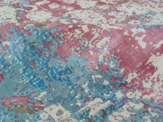 Exquisite Rugs Antolini 2624 Pink/Blue Area Rug Lifestyle Image Feature
