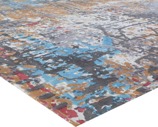 Exquisite Rugs Antolini 2627 Gray Area Rug Corner Image