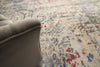 Exquisite Rugs Reflections 2628 Charcoal/Multi Area Rug Closeup Image