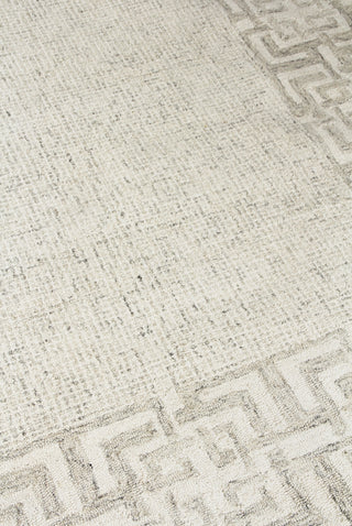 Exquisite Rugs Caprice 2704 Taupe/Ivory Area Rug Lifestyle Image Feature