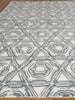 Exquisite Rugs Caprice 2708 Dark Blue/Ivory Area Rug Closeup Image